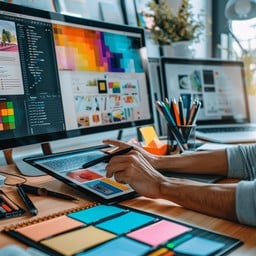 creative-graphic-design-stockcake